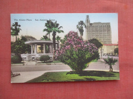.   Hand Colored. The Alamo Plaza.  San Antonio Texas > San Antonio    Ref  5345 - San Antonio