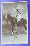 Blankenberge Surrealisme Carte Photo O. Houtart-Laureys  Tijdgenoot  V Le Bon. Cheval Paard  Horse- Studio Montage - Horses