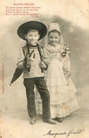 Bergeret * 1903 * Jeunes Epoux * Enfants Coiffe Costume - Bergeret