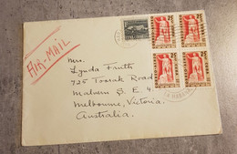CUBA COVER CIRCULED YEAR 1954 SEND TO AUSTRALIA - Covers & Documents