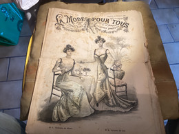 La Mode Pour Tous Journal De La Famille Et Des Modes Pratiques 1899 Paris  Chevalier De La Légion D’honneur - Fashion