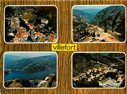 Villefort * Souvenir Du Village * 4 Vues * Barrage - Villefort