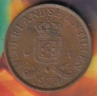 @Y@    Nederlandse Antillen   1  Cent  1974   ( 4745 ) - Antilles Néerlandaises