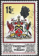 TRINIDAD AND TOBAGO 1969 Arms Of Trinidad And Tobago - 15c - Multicoloured FU - Trinidad & Tobago (1962-...)