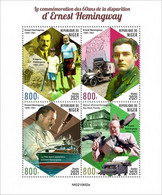 NIGER 2021 - Hemingway, Red Cross. Official Issue [NIG210452a] - Red Cross