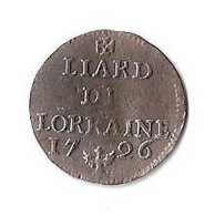 Frankreich - France - Liard De Lorraine 1726 - Altri & Non Classificati