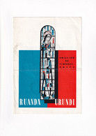 Emission De Timbres-Poste - "Cathédrale D'Usumbura" - 1961 179-184 - Stamped Stationery