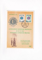 Maximumkaart - Nationale Conventie Brussel - 1967 1404-05 - 1961-1970