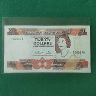 ISOLA SALOMON 20 DOLLARS  1977 COPY - Salomonseilanden