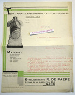 Materiel Scientifique, Ets R. De Paepe, Avenue De La Liberation, Gent 1934 - 1900 – 1949