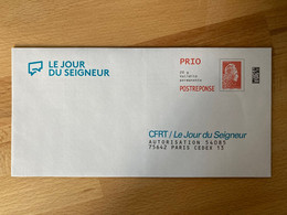 PAP REPONSE CFRT / LE JOUR DU SEIGNEUR 325988 - Prêts-à-poster:reply