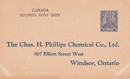 CANADA    ENTIER POSTAL/GANZSACHE/POSTAL STATIONERY  CARTE - 1903-1954 Rois