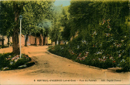 Verteuil D'agenais * Rue Du Foirail - Andere & Zonder Classificatie