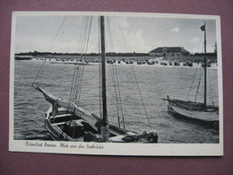 CPA  Ostseebad PREROW DARSS Strand.  Blick Von Der Seebrucke - Fischland/Darss