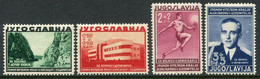 YUGOSLAVIA 1938 Railway Workers Sanatorium MNH / **.  Michel 358-61 - Ongebruikt