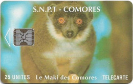 Comoros - S.N.P.T. - Maki (Cn. C49100922), SC5, 1994, 25Units, Used - Komoren