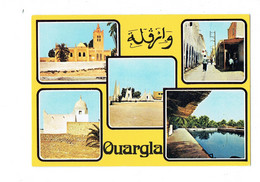 Cpm - Algérie - OUARGLA - Multivues - Piscine - N° 15 C Cimcrome - Ouargla