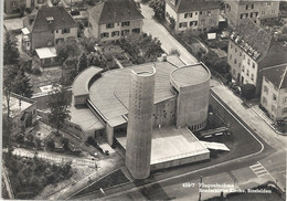 CPSM Birsfelden  Flugaufnahme Bruderklaus-Kirche - Birsfelden