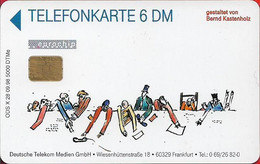 Germany - X 28 - DeTeMedien - Bernd Kastenholz 2, 09.1998, 6DM, 5.000ex, Used - X-Reeksen : Advertenties Van De D. Postreklame