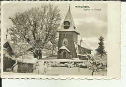 Suisse - Marchissy - Beau Paysage De Neige - Eglise Et Tilleul - Canton De Vaud - - Marchissy