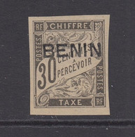 Benin, Scott J4 (Yvert TT4), MLH - Unused Stamps