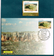 Italy 2021 TREASURES OF THE NATIONAL PARK OF ALTA MURGIA Doline Pulo Di Altamura Geology Karst Maxicard + Stamp MNH - 2021-...: Neufs