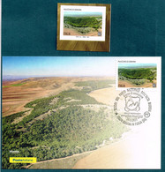 Italy 2021 TREASURES OF THE NATIONAL PARK OF ALTA MURGIA Doline Pulicchio Di Gravina Geology Karst Maxicard + Stamp MNH - 2021-...: Ungebraucht