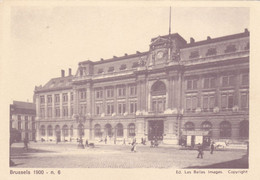 Brussels 1900 - N. 6 - Ed. Les Belles Images - Copyright - Spoorwegen, Stations