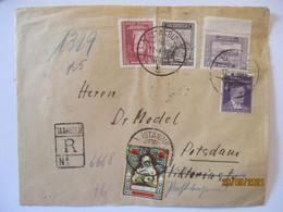 Türkei R-Brief 1932 Aus Istanbul Nach Potsdam (41521) - Zonder Classificatie
