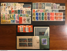 Poland 1962 Complete Year Set. 86 Stamps And 4 Souvenir Sheets. MNH** - Années Complètes