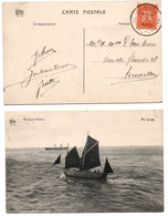 P181	Zichtkaart Van Coxyde 2 Nar Brussel 1912 - 1912 Pellens