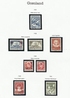 GROENLAND 1957 à 1969 N° 30 à 63 - Lots & Serien