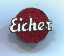 EICHER - Tractor Trattore, Agricultural Machinery Landtechnik, Vintage Pin Badge, Abzeichen, Enamel - Transport Und Verkehr