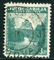 YUGOSLAVIA 1937 Little Entente 3d Perforated 12½ Used  Michel 334B - Usados