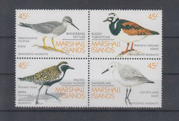 Marshall Inseln Michel Cat. No. Mnh/** 222/225 Birds - Marshallinseln