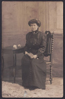 +++ Photo Carte - Foto Kaart - Phot. Verbouwe à JETTE LEZ BRUXELLES - Portrait Femme  // - Jette