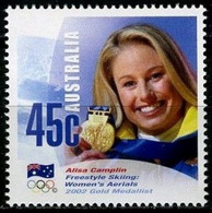 AUSTRALIE -  Jeux Olympiques Salt Lake City Alisa Camplin Ski Acrobatiq - Hiver 2002: Salt Lake City