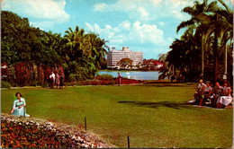 Florida Orlando Lake Eola Showing Cherry Plaza Hotel In Background 1962 - Orlando