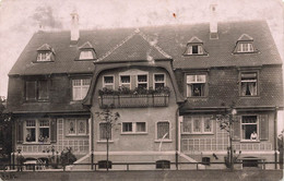 Carte-Photo - Maison Avec Personnes Aux Fenêtre - Photo Zürich - Cachet Céligny - Zürich