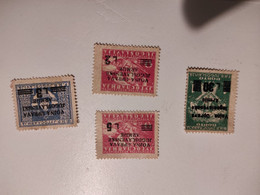 Jugoslavia Italia Lot 4 Stamp Vojna Uprava Jugoslavenske Armije L 2, 3, 5, 30 - Altri & Non Classificati