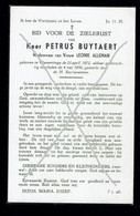 Gedachtenis Buytaert Petrus 1872 - 1958 Vlamertinge Wdr Leonie Alleman - Devotion Images
