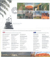 GB - FDC - 22.4.2005 - WORLD HERITAGE JOINT ISSUE AUSTRALIA -  Lot 24241 - 2001-2010. Decimale Uitgaven