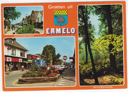 Groeten Uit Ermelo - Stationsstraat, Natuurschoon, Winkel 'Texshop' - (Gelderland, Nederland) - Nr. F 7182 - Ermelo