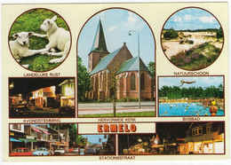 Groeten Uit Ermelo - Stationsstraat, Bosbad, Natuurschoon, Avondstemming, Landelijke Rust - (Gelderland, Nederland) 6330 - Ermelo
