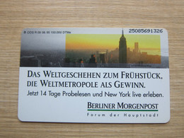 R09 08.95 Berliner Morgenpost,mint - R-Series : Regionali