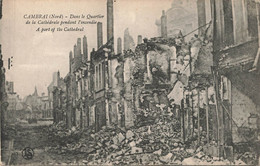 CAMBRAI : DANS LE QUARTIER DE LA CATHEDRALE - Cambrai