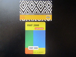 RWANDA   2 CARDS - Rwanda