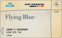 Nederland - France  Membercard   Airline  Flugzeug  KLM - Air France - Books & CDs