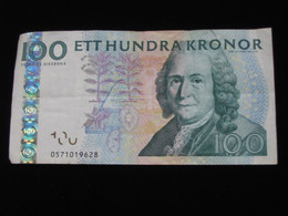 100 Ett Hundra Kronor 2008 - Suède - Sveriges Riksbank   ****EN ACHAT IMMEDIAT **** - Svezia