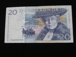 20 Tjugo Kronor 2008 - Suède - Sveriges Riksbank   **** EN ACHAT IMMEDIAT **** - Svezia